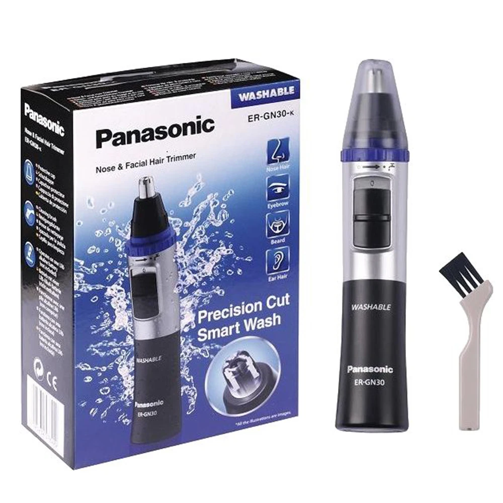 Машинка для стрижки волос в носу и ушах Panasonic ER GN30 K520 черный|Триммеры носа ушей| |