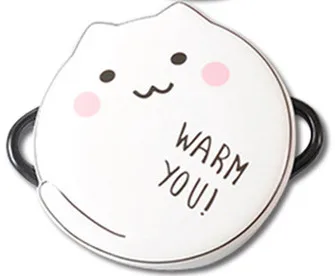 a Sugan Life японский Kawaii мультяшный керамический Ланч-бокс круглый Procelain Bento миска для ланчбокса портативный контейнер для еды набор посуды - Цвет: a