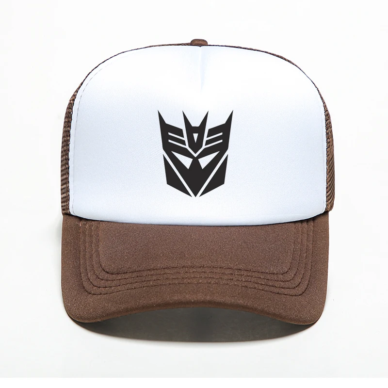 Новинка бейсболка с принтом трансформеров Autobots Decepticons Робот Оптимус Прайм Кепка