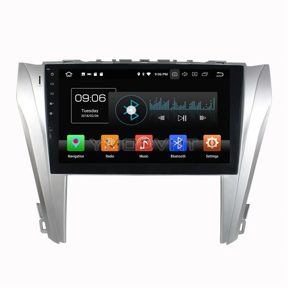 YMODVHT 10 1 дюймов 1024*600 Android 8 0 Восьмиядерный PX5 4 Гб ОЗУ 32 ПЗУ автомобильный DVD плеер