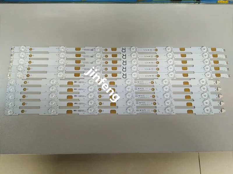 Новый комплект 14 шт. светодиодный подсветка полосы Замена для 55 дюймов PHILIPS 55PUT6400