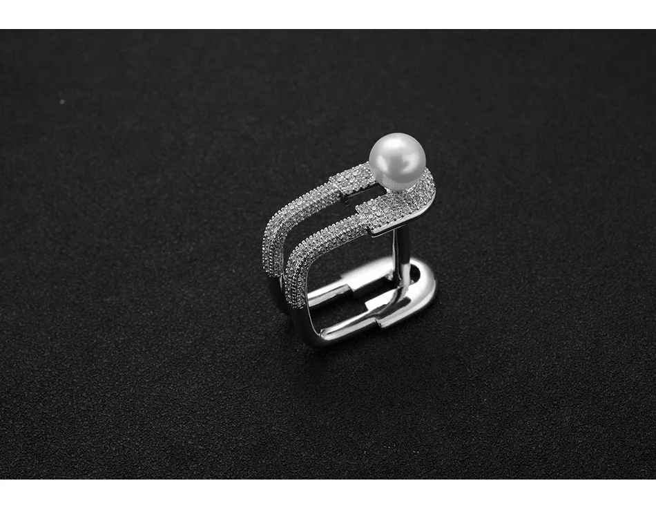 2019 Новые квадратные свадебные туфли с отделкой жемчугом и прозрачными стразами в