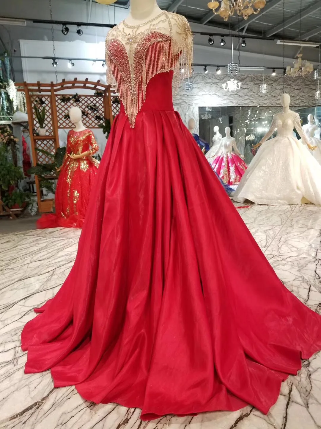 Простое платье Aqua Quinceanera платья для выпускного вечера с кристаллами теласа на