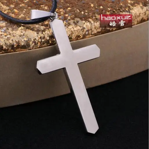 1 шт оптом и в розницу аксессуары крест кулон Библейское ожерелье для женщин