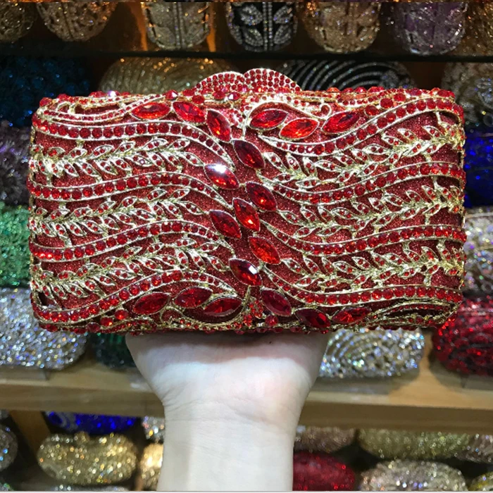 Синие золотые фиолетовые повседневные клатчи вечерние сумки Minaudiere женская