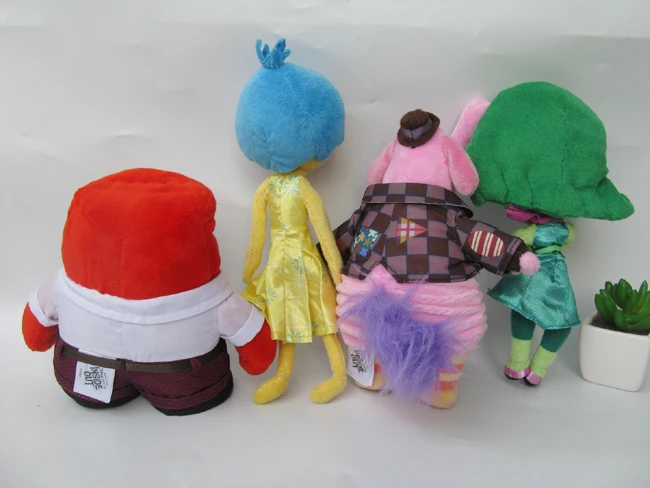 4 шт. Pixar's INSIDE OUT Joy Anger DISGUST BING BONG плюшевые игрушки Новые|toy tinkerbell|new dell laptops salenew female