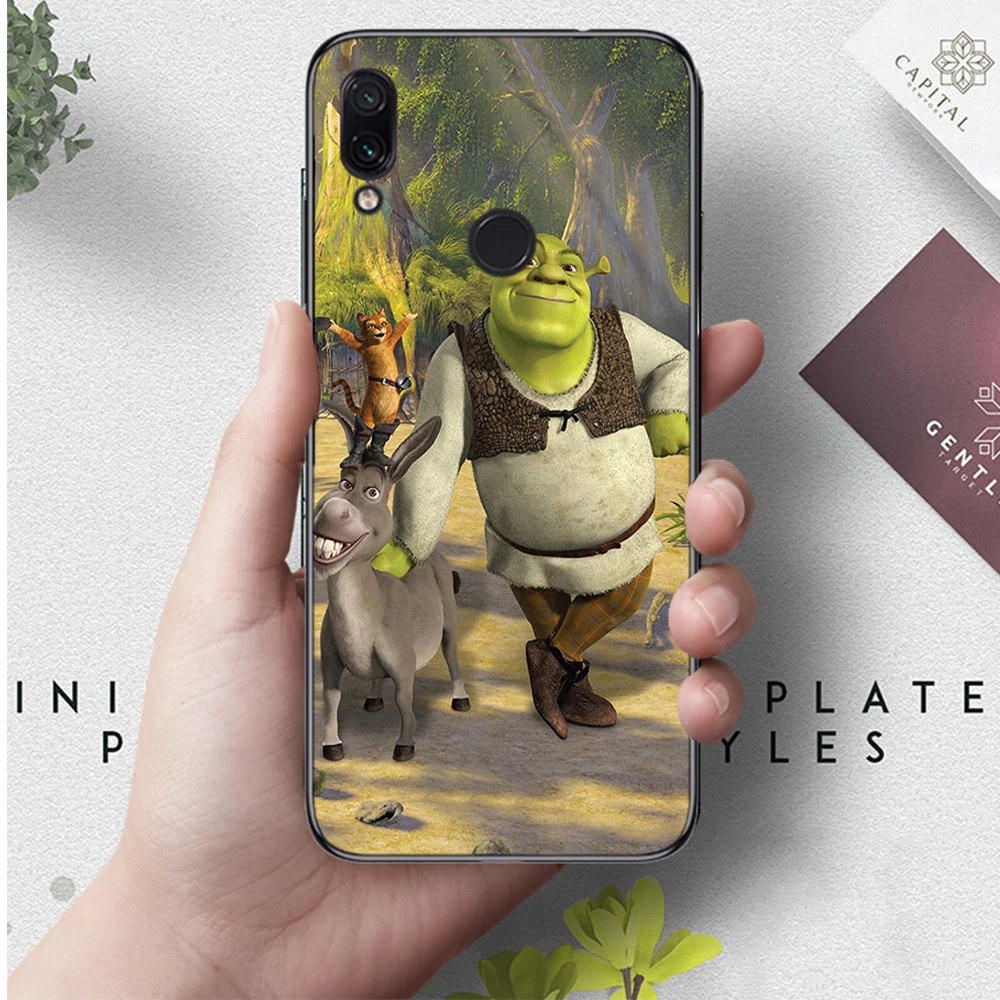 Lavaza мультфильм, значок из кинофильма "Шрек" Кун силиконовый чехол для Xiaomi Redmi 4A 4X 5A 5 Plus S2 6 6A 7A Note 4, 7, 8, рro рrime - Цвет: 8