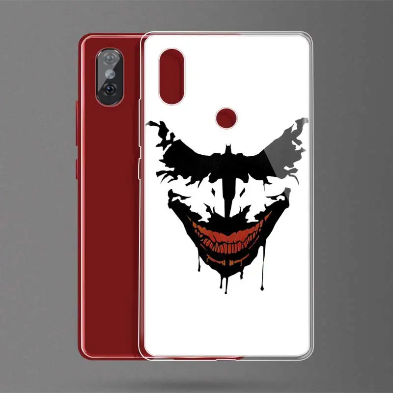 DREAMFOX N082 Joker Soft TPU Silicone Cover For Xiaomi Mi Mix 3 A1 A2 5C 5X 6 6X 8 9 Lite SE Play Pocophone F1 Case |