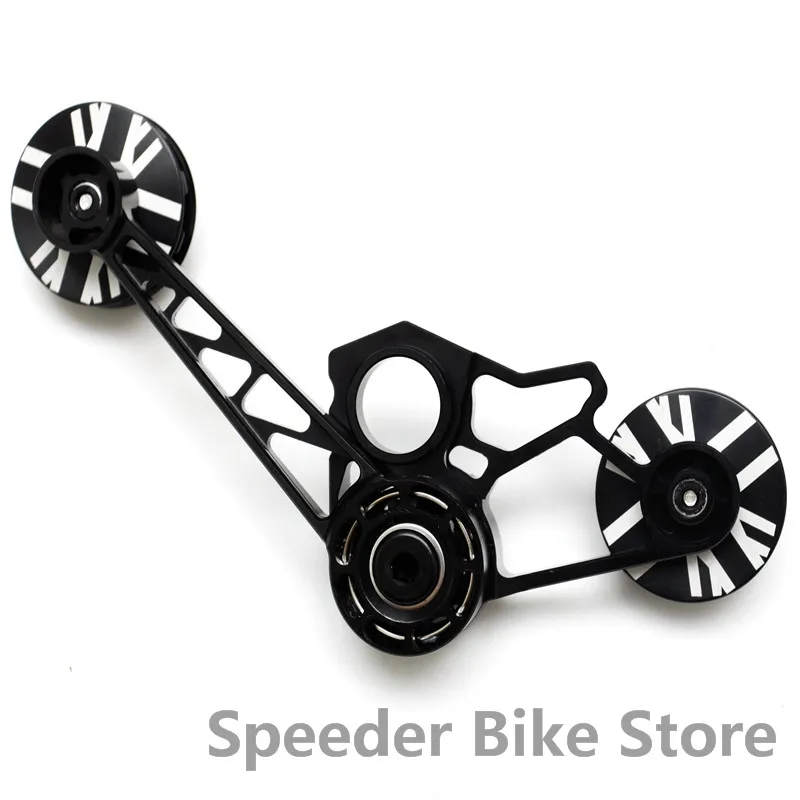 Aceoffix 4 вида цветов для велосипеда brompton натяжитель Алюминий CNC из алюминиевого