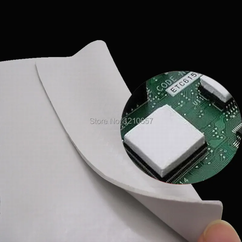 1 шт./партия термопрокладка для ЦП компьютера 100x100x0 5 мм|pad steel|pad redcpu box |