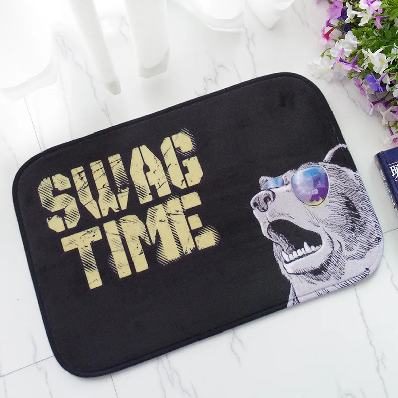 60*90 см кошка с солнцезащитным стеклом палец юмористическое смешное слова уходят