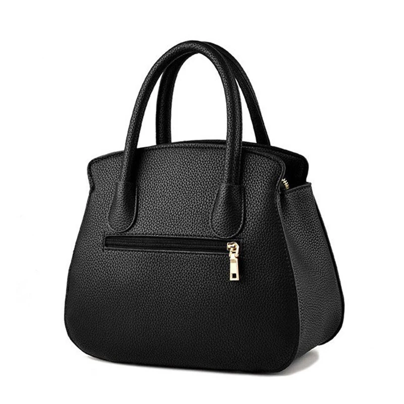 Женская сумка-мессенджер из ПУ кожи черного/серого/красного цвета | Багаж и сумки