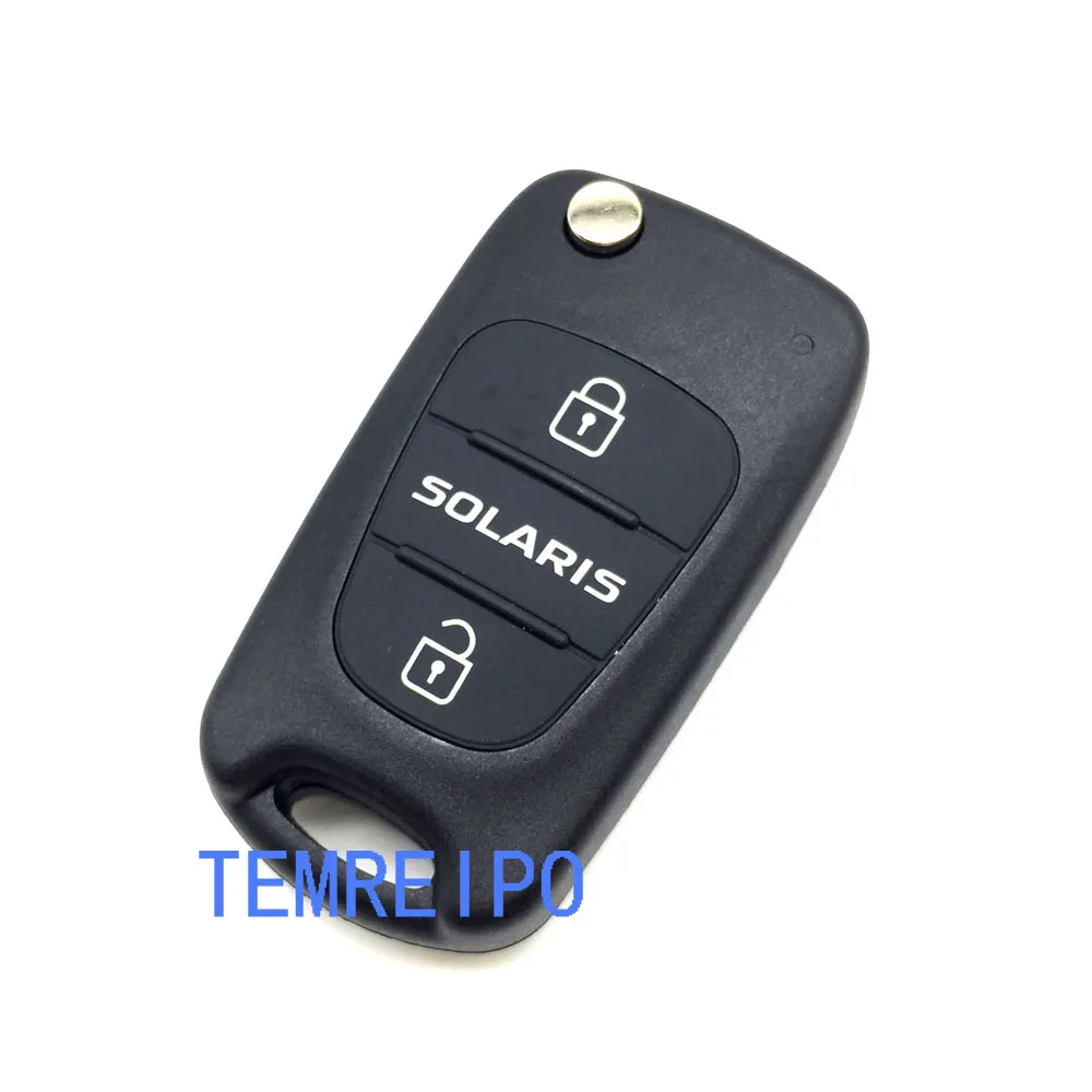 Чехол для Hyundai Solaris с 3 кнопками 5 шт./лот|for hyundai key|case forbuttons buttons |