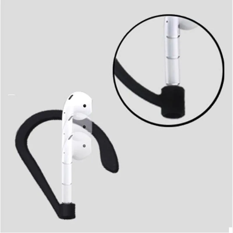 Силиконовые наушники держатель для наушников ушные крючки Apple Airpods Bluetooth