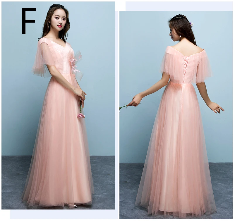 Платья для особых случаев vestidos festas longo casamento персикового цвета красивые платья