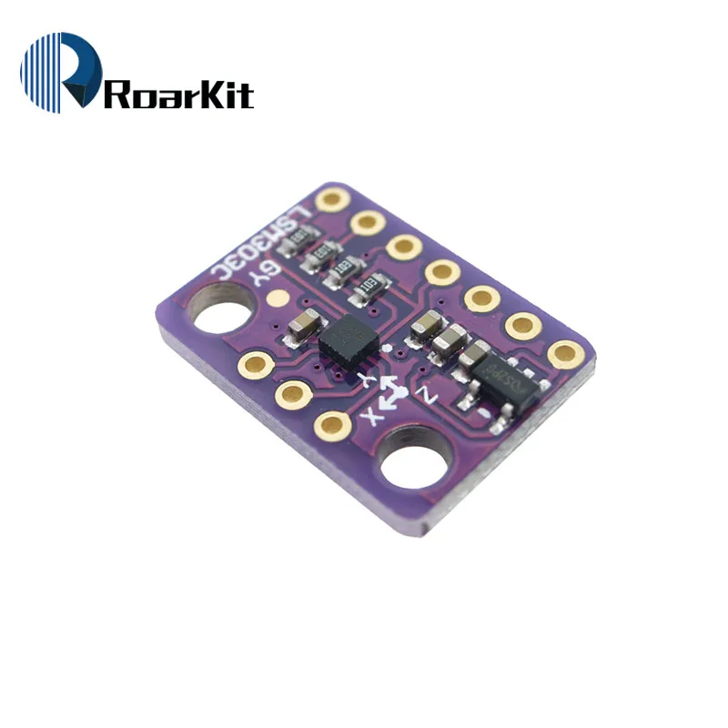 6 градусов Freedom Breakout LIS3MDL магнитометр LSM303C GY-LSM303C модуль ускорения для Arduino |