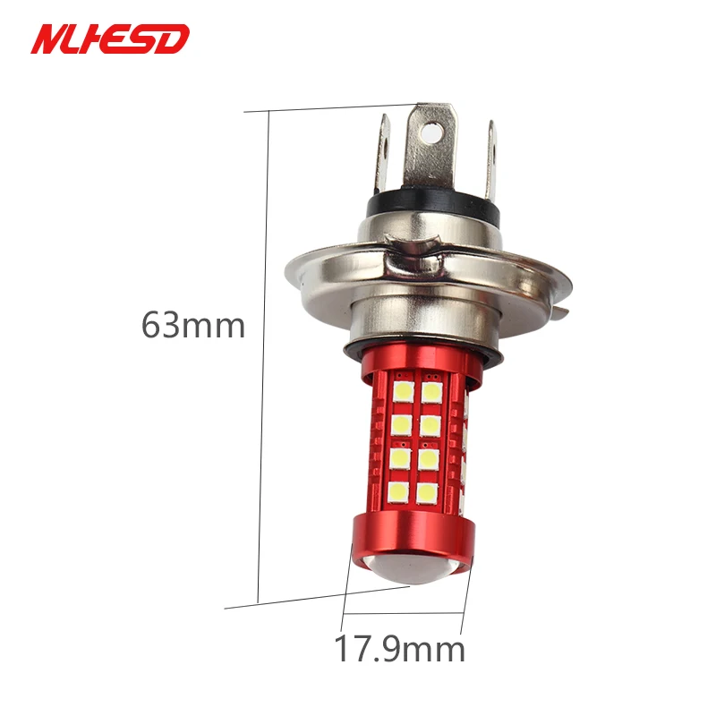 2 шт. H4 36SMD 3030 Автомобильные светодиодные сигнальные лампы Противотуманные огни