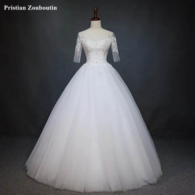 free shipping Vestido De Noiva Designer Wedding Dress brand Dresses o neck robe de mariage bridal gown cheap | Свадьбы и торжества