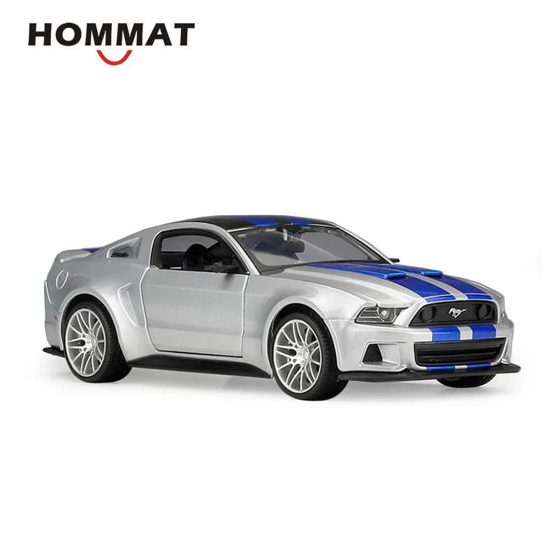 HOMMAT Simulation Maisto 1:24 Масштаб Ford Mustang Street Racer модель автомобиля литой под давлением игрушечный автомобиль модель автомобиля коллекционная