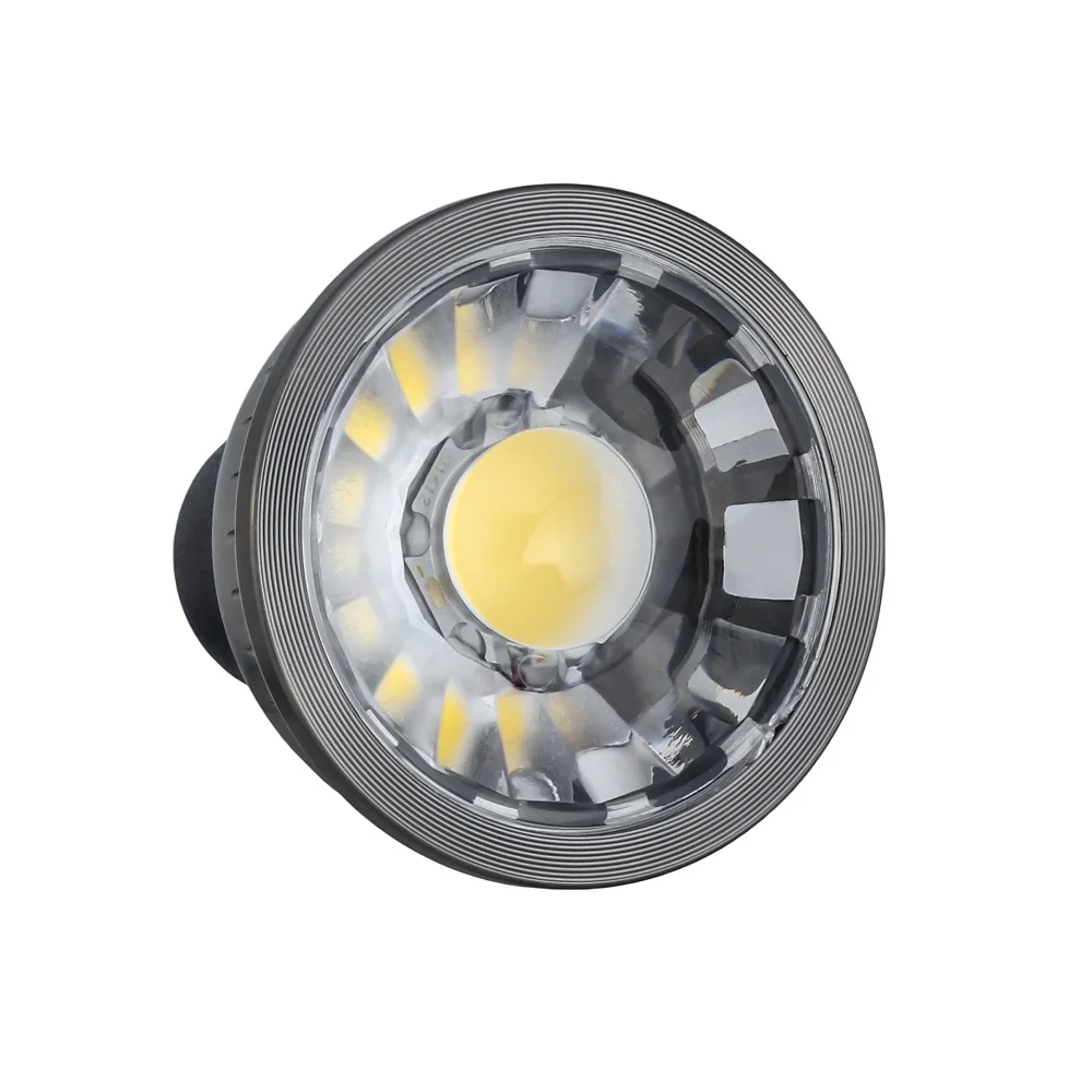 5 шт./лот COB GU10 Светодиодная лампа для потолочного светильника Вт 7 9 AC85-265V