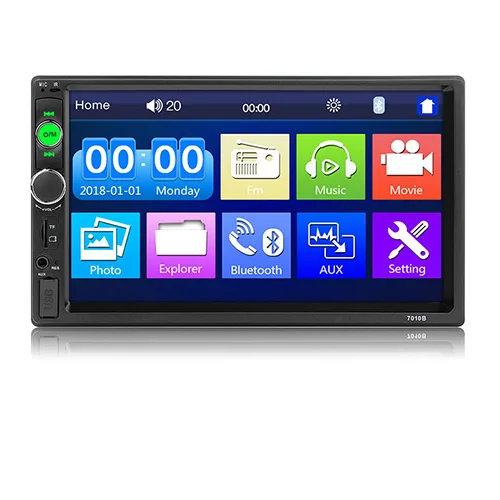 Car MP5 Player Cemicen автомобильный аудио плеер Bluetooth стерео fm-радио автомобильный MP5 SD AUX USB 5 в зарядное устройство АВТО Электроника сабвуфер 2 Din Авторадио - Цвет: Car MP5 Player