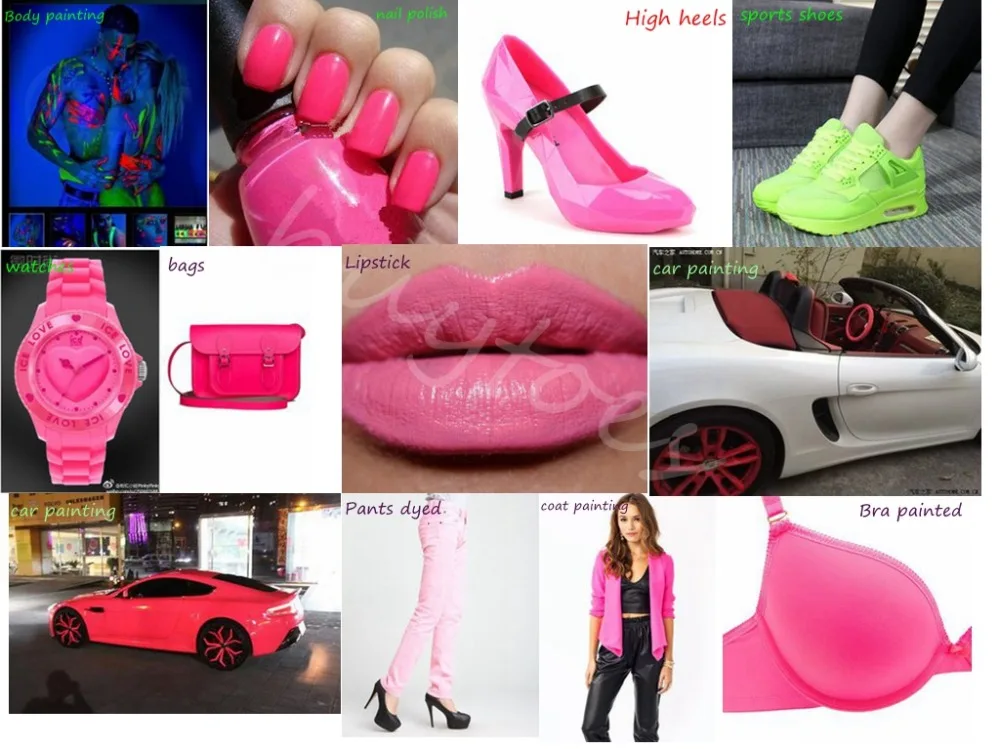 Неоновый оранжевый цвет флуоресцентный пигмент фосфорное порошковое покрытие