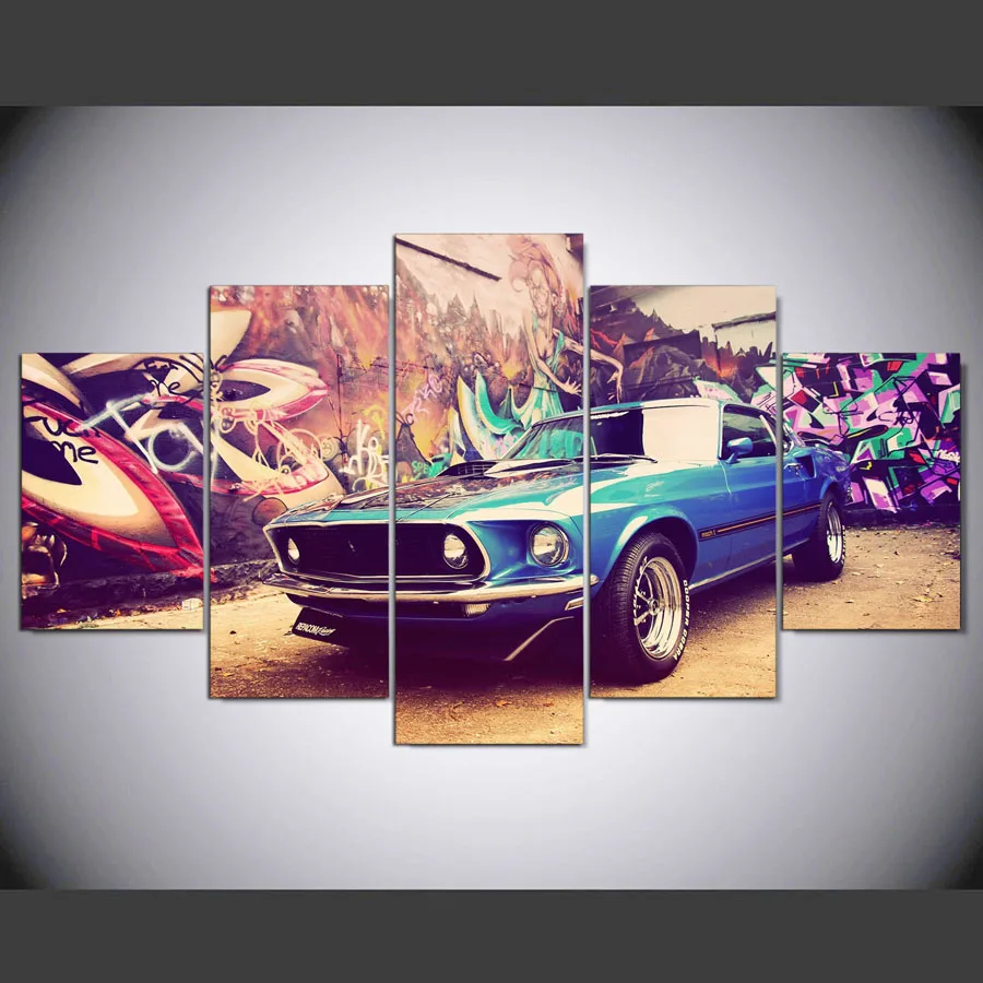 

5 Panel Canvas Painting modern home decorative Printed Painting on canvasl Wall art Framed Art HG-1024