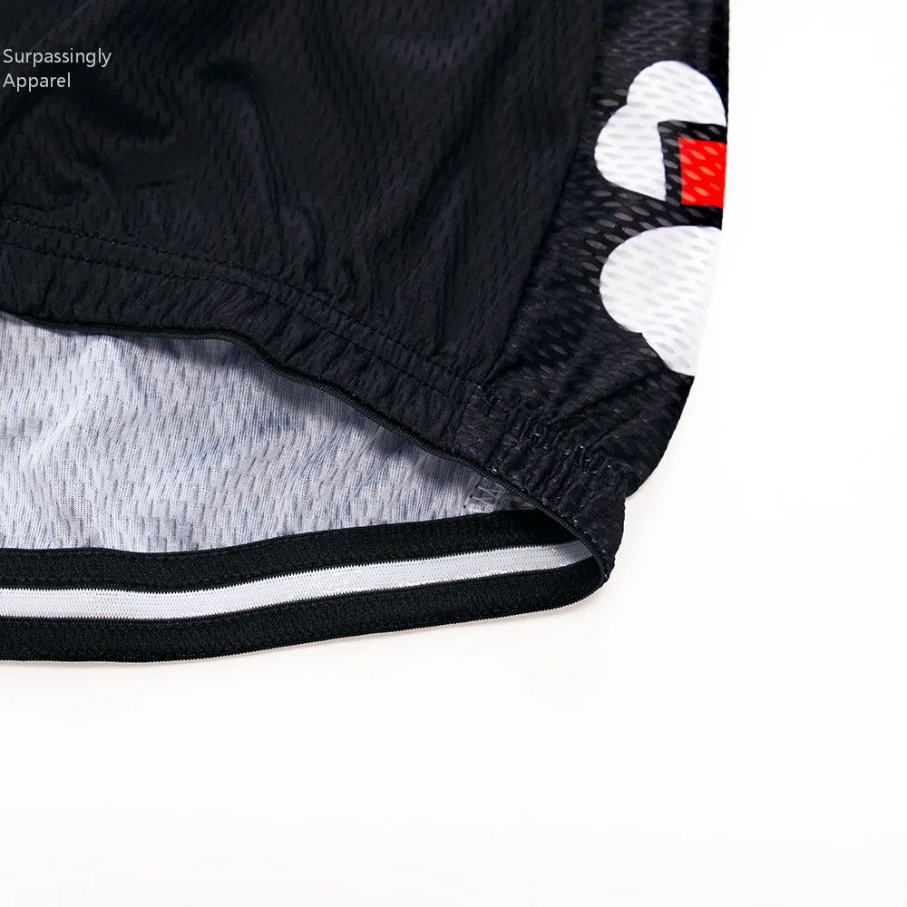 6XL Велоспорт Джерси Ciclismo Ropa Hombre черный цветок Летняя мужская Спортивная