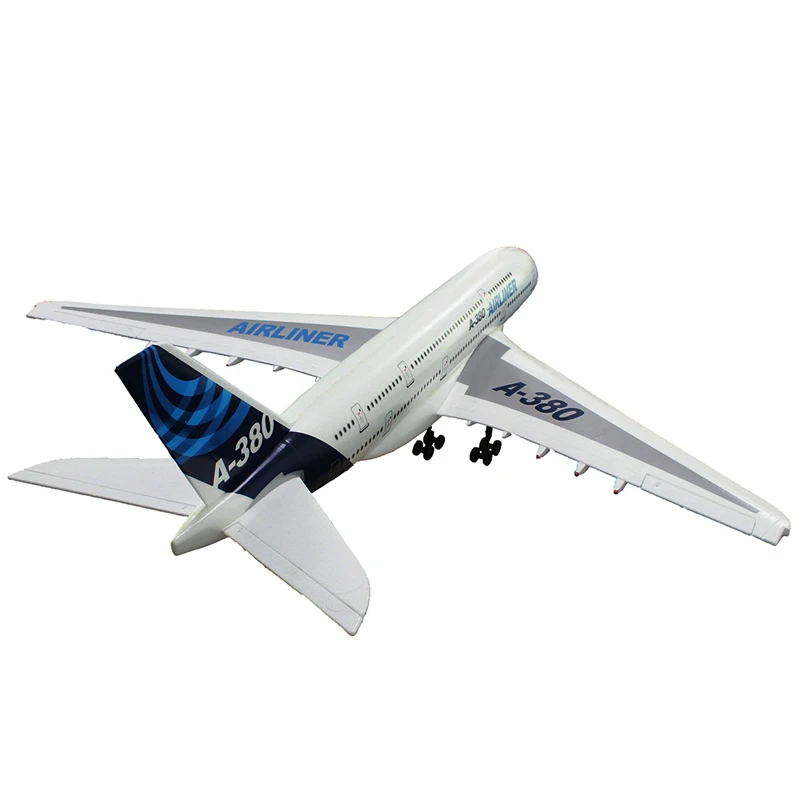 RC самолет Аэробус A380 4CH 55 см EDF 2 4 г радио Управление самолета приводимого в