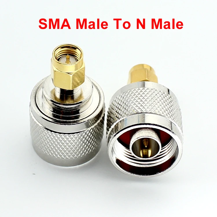 Высококачественный медный стандартный коаксиальный штекер N SMA разъем адаптер