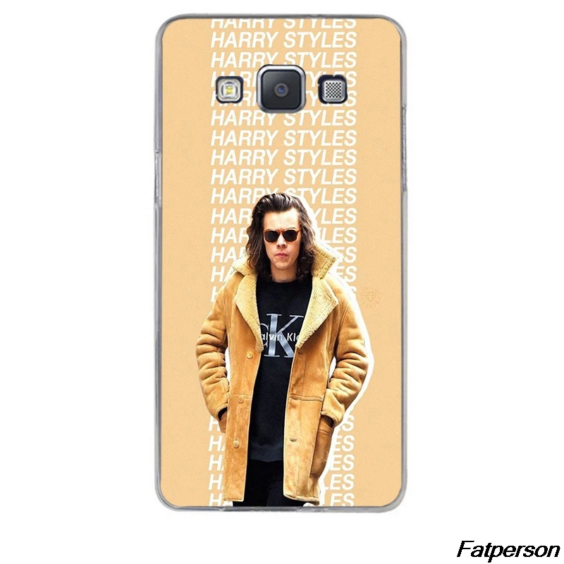 Harry Styles чехол для телефона samsung Galaxy s3 s4 s5 s6 s7 s8 s8plus жесткий прозрачный пластиковый
