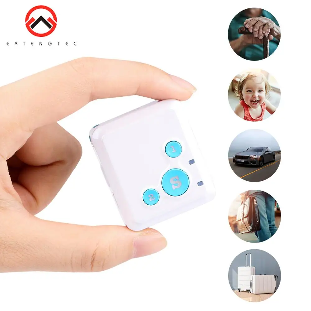 Мини GPS Двухсторонний трекер для разговора в режиме реального времени детский