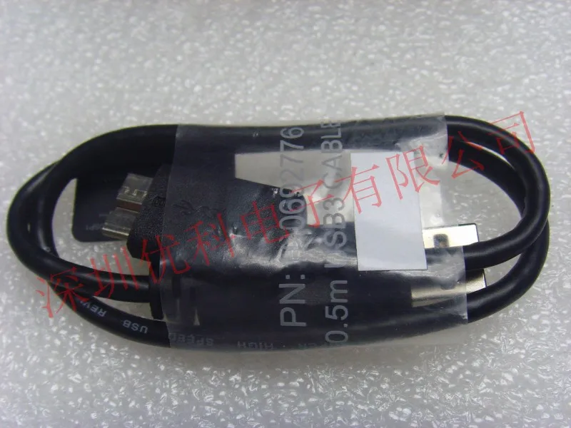 

Бесплатная доставка для оригинального мобильного жесткого диска USB3.0 micro B кабель для передачи данных проводка Chaiji черный для Seagate для WD для ...