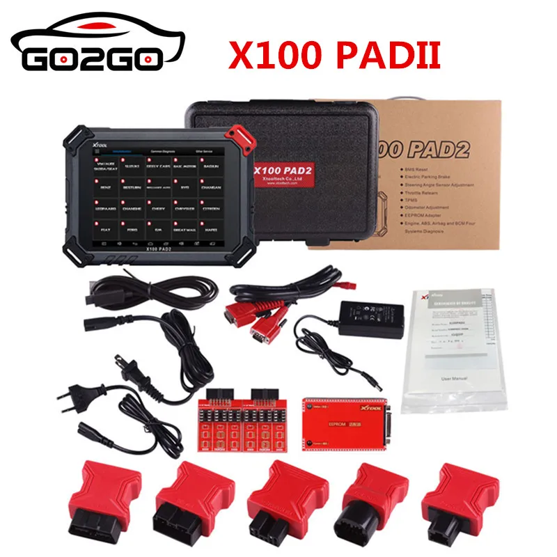 Горячая Распродажа DHL Бесплатная доставка 100% оригинальный Xtool X100 PAD2 Авто ключевой