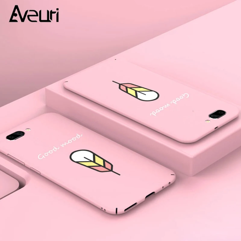 Милый 3D чехол из поликарбоната для Huawei P20 P30 Pro P10 Lite матовая жесткая задняя крышка