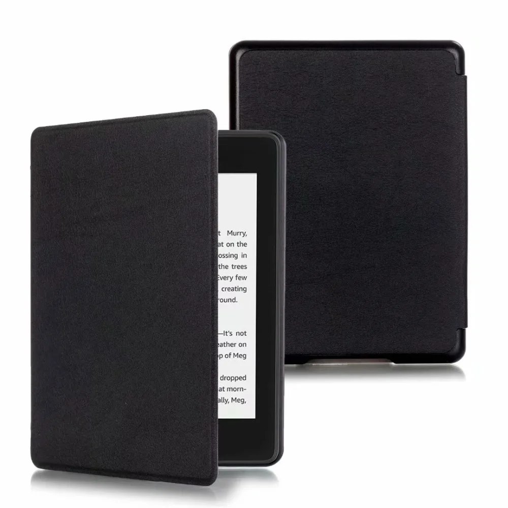 Для Amazon Kindle Paperwhite 2018 ультра тонкий смарт кожаный магнитный чехол для 4 10th