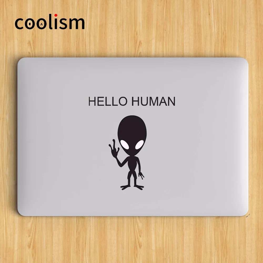 Наклейка для ноутбука Humor ET Alien Apple Macbook Pro 13 Air Retina 11 12 15 дюймов Mac Viny Mi Book Skin