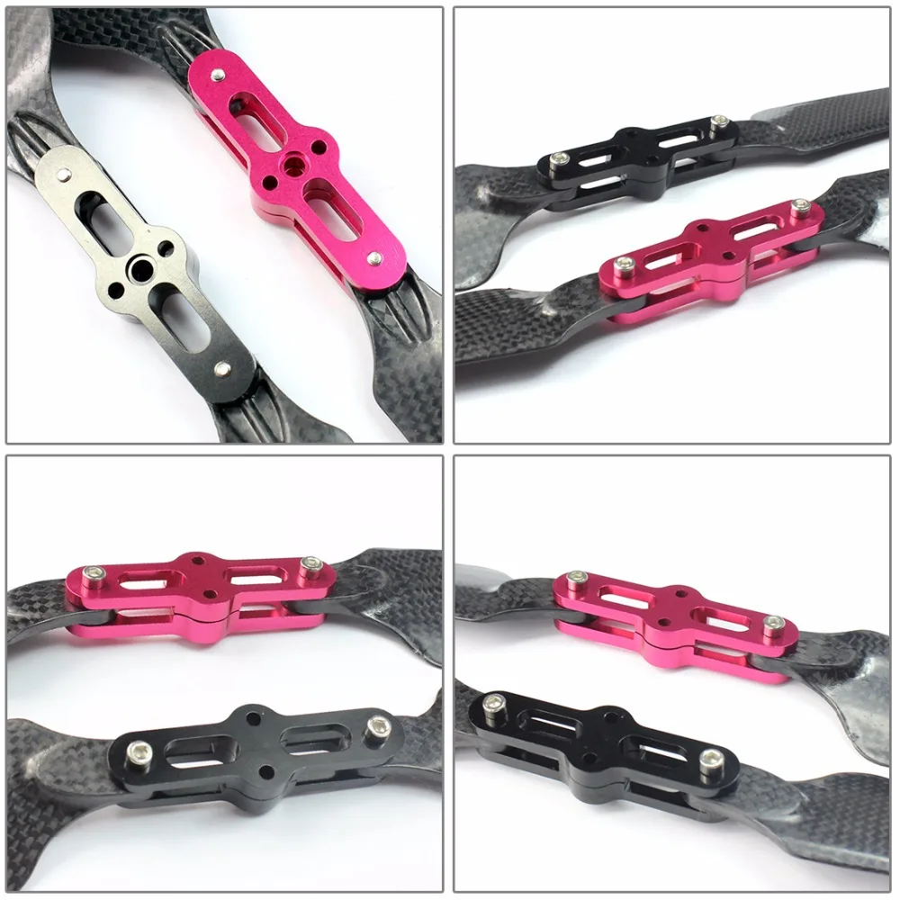 

JMT 4pcs Universal Foldable Propeller Aluminum Mount Adapter for 1552 Folding Prop for Sunnysky S800