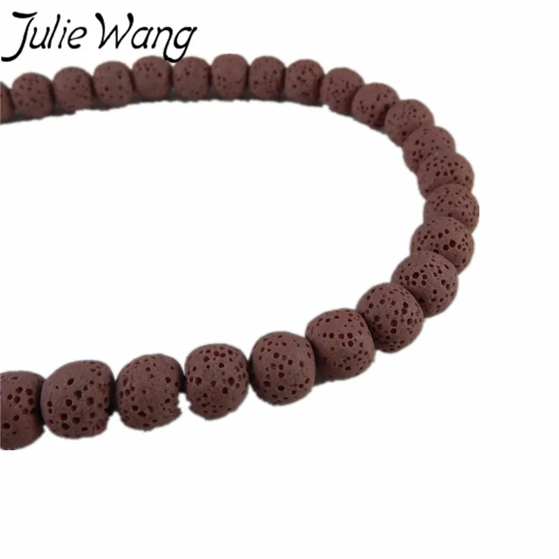 Julie Wang 1 шт. Красочный натуральный камень в пасторальном стиле вулканический