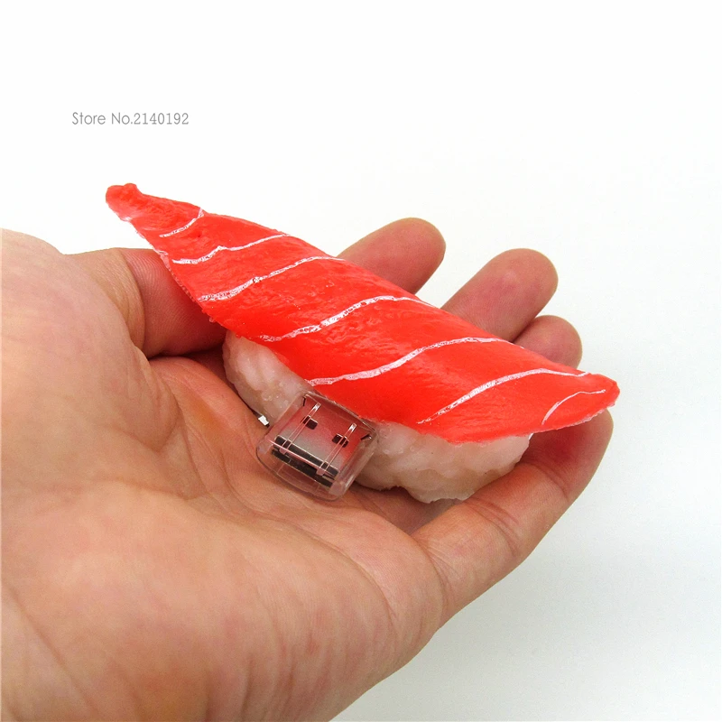 Usb флеш накопитель Sashimi 4G/8G/16G/32G японская модель еды ручка в виде суши карта памяти