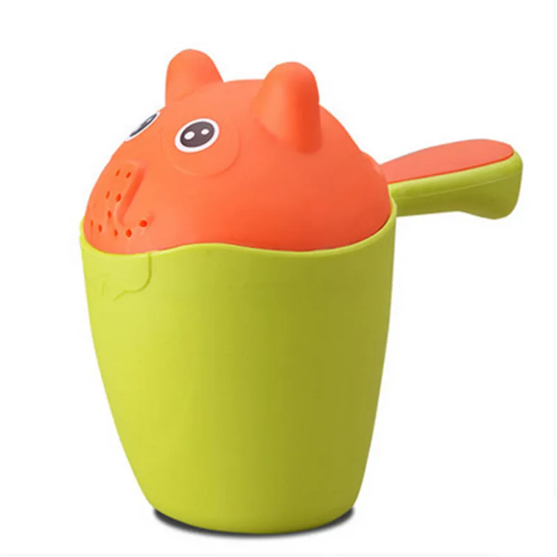 BC-K58 пластиковый детский милый кот шампунь чашка Красочная ванна шапочка для душа