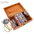 Lychee Life 12 шт. черный крест нитки для вышивания крестиком DIY ручной работы Швейные ремесла аксессуары