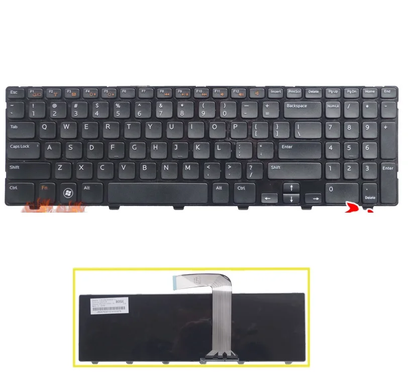 

SSEA новая клавиатура для ноутбука Dell 15R N5110 M5110 N 5110 m511r m501z