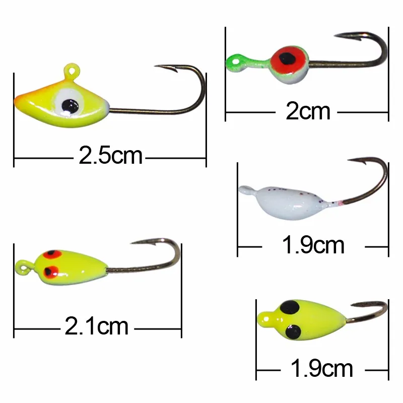 Бесплатная доставка 20 шт./лот свинцовый джиг приманки для ловли рыбы на льду