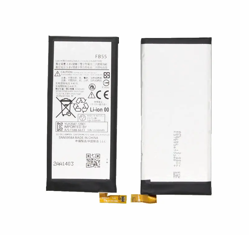 10 шт./лот 3760 мАч FB55 Замена аккумулятора для Motorola Droid Turbo 2 XT1585 XT1580 XT1581 X Force