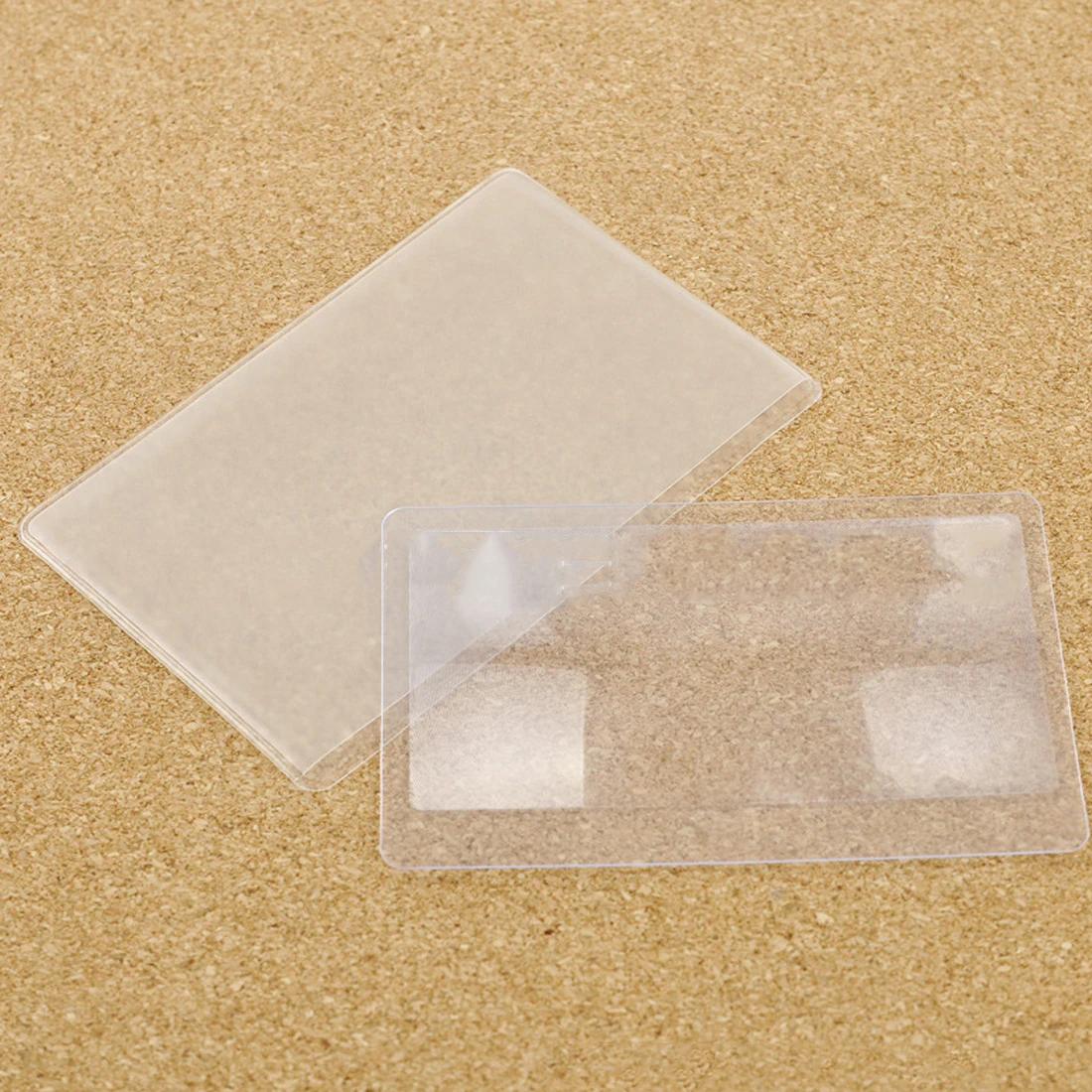 

1 PCS Card Size Ultra Thin Credit Card 2 X Magnifier Magnification Magnifying Glass Fresnel LENS for Reading