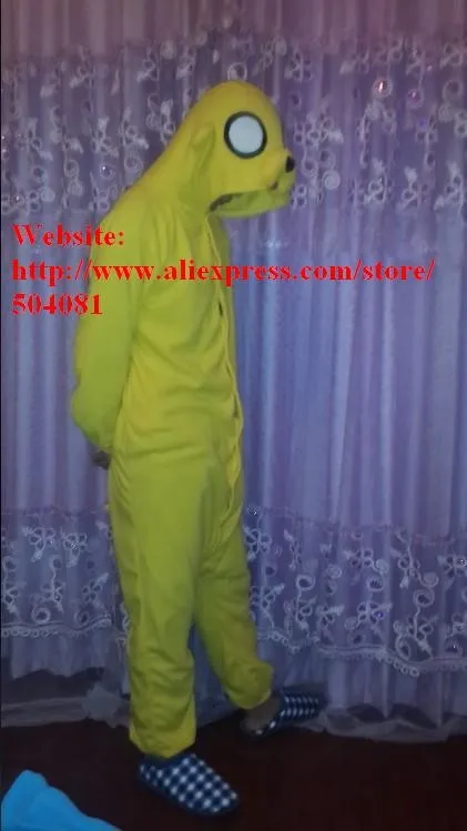 Пижама-комбинезон Приключения го костюм для косплея с желтой собакой и