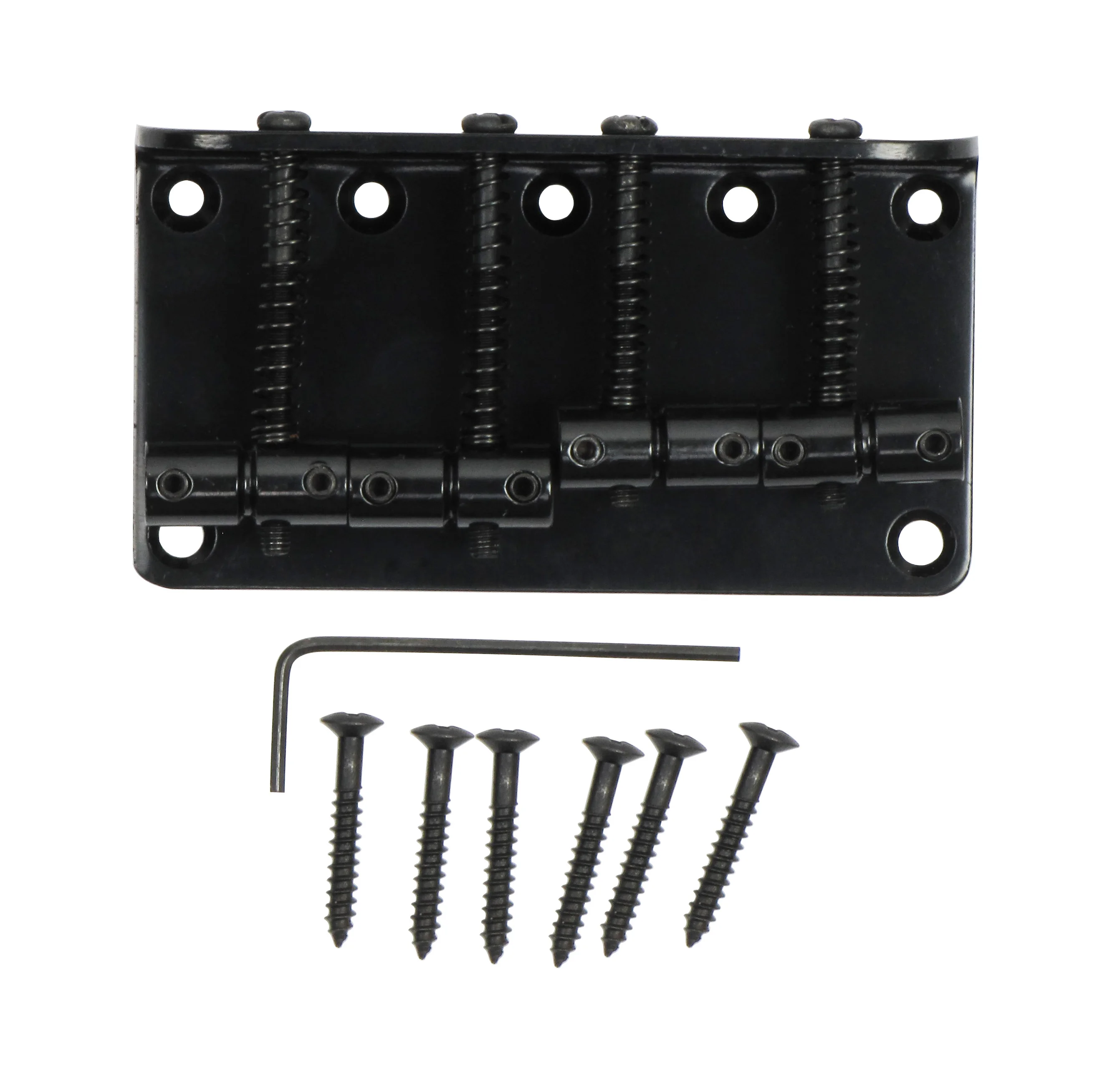 FLEOR черный классический бас мост 4 струны седло металлический для электрогитары