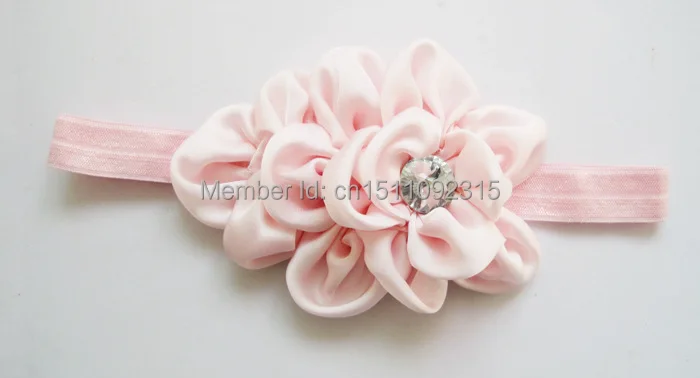 Kids Girls Flower Headbands Bubs Hair Bow Toddler Elastic Headwear 10pcs/lot | Детская одежда и обувь