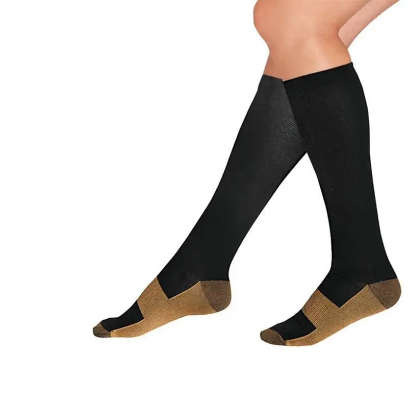 SKCOSOCKS мужские черные Компрессионные носки профессиональные Компрессионные носки для бега высококачественные спортивные носки для мужчин EU 40-47 - Цвет: Black